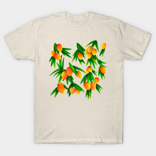 Mango Fruit T-Shirt by LunarFox